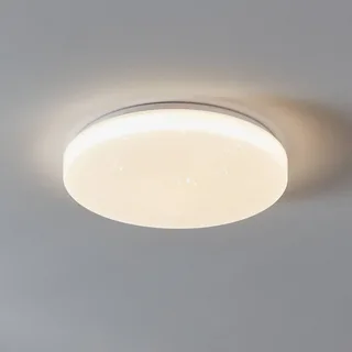 plafondlamp Totari-Z, Ø38cm, 18W, kristaleffect de EGLO connect en Blanc – photo du produit 1 sur 5