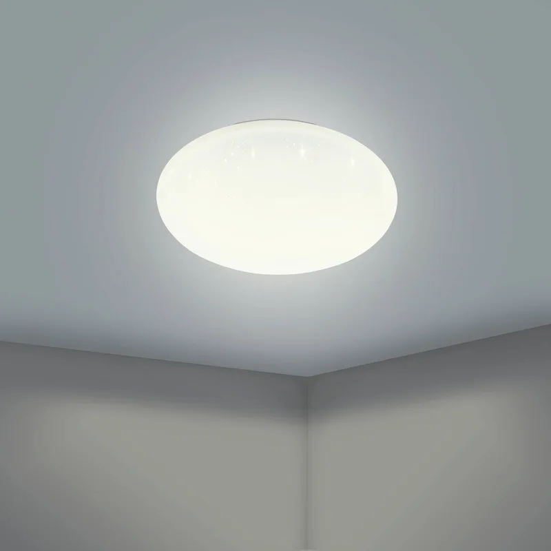 plafondlamp Totari-Z, Ø38cm, 19W, kristaleffect von EGLO connect in Weiß – Produktfoto 2 von 3