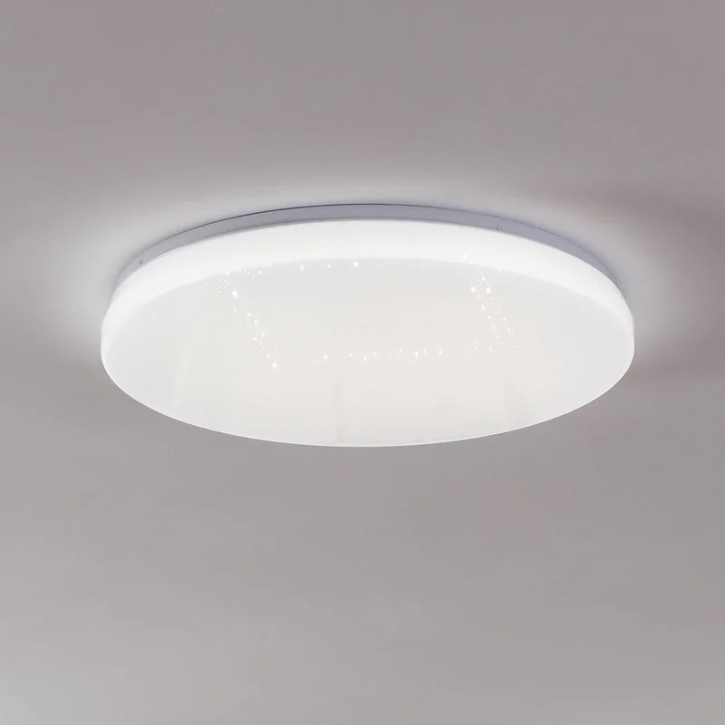 plafondlamp Totari-Z, Ø56cm, 32W, kristaleffect by EGLO connect in White – product photo 1 of 5