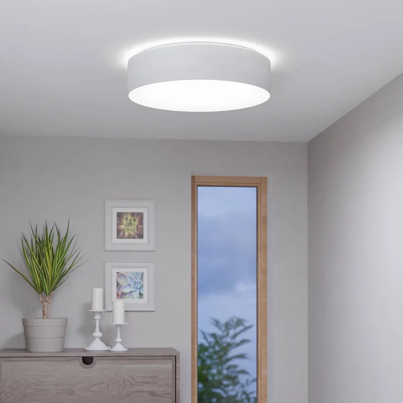 Romao-Z LED plafondlamp, Ø57cm by EGLO connect in White – product photo 2 of 5