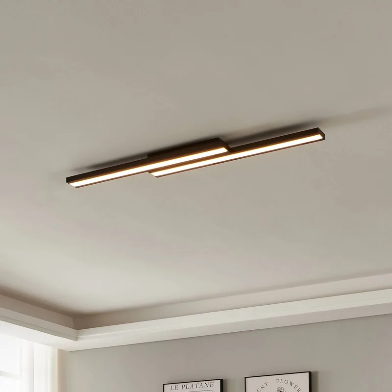 Saliteras-Z LED plafondlamp by EGLO connect in Black – product photo 3 of 5