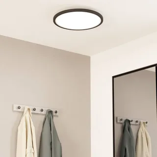 Sarsina-Z plafondlamp zwart Ø45cm van EGLO connect in Zwart, Wit – productfoto 2 van 5