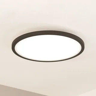 Sarsina-Z plafondlamp zwart Ø45cm van EGLO connect in Zwart, Wit – productfoto 1 van 5