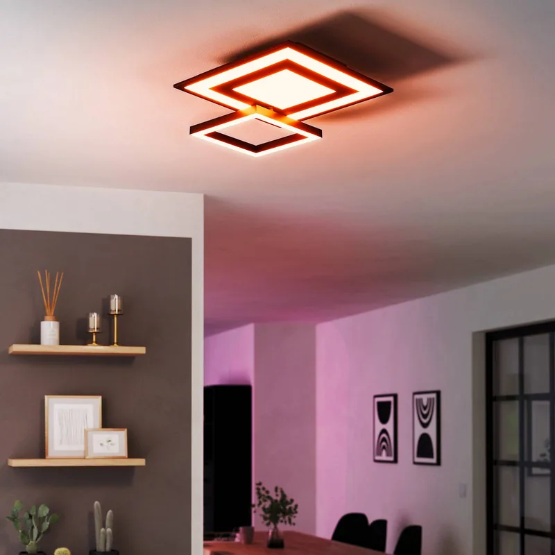 Savatarila-Z LED plafondlamp från EGLO connect i Svart – produktbild 3 av 5