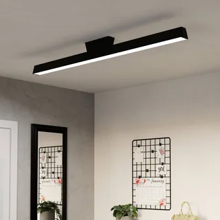 Simolaris-Z LED plafondlamp, 122cm by EGLO connect in Black – product photo 2 of 4