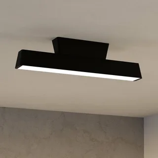 Simolaris-Z LED plafondlamp, 47cm de EGLO connect en Noir – photo du produit 1 sur 3