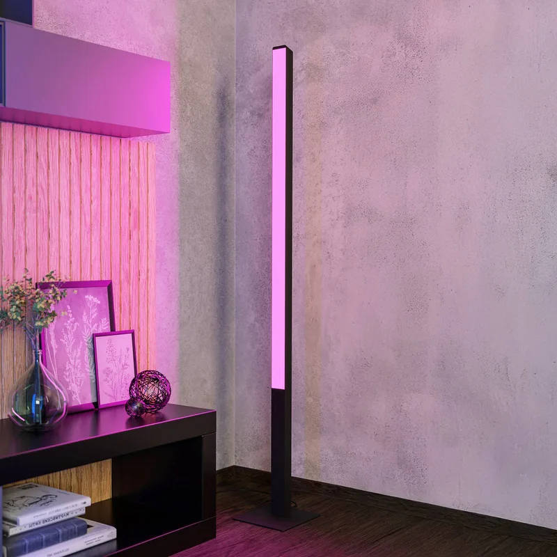Simolaris-Z LED vloerlamp van EGLO connect in Zwart – productfoto 3 van 5
