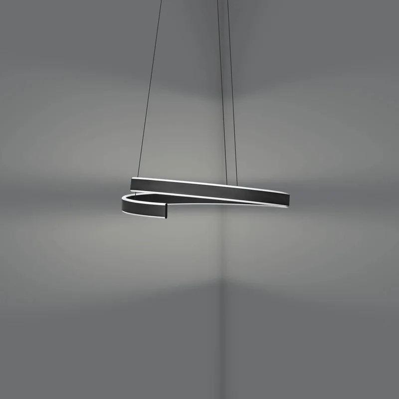 Smart LED hanglamp Andabaia-Z, zwart by EGLO connect in Black, White – product photo 5 of 5
