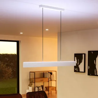 Smart LED hanglamp Andreas-Z, staal van EGLO connect in Grijs – productfoto 1 van 5