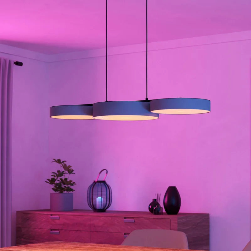 Smart LED hanglamp Barbano-Z, grijs by EGLO connect in Grey, White – product photo 3 of 5