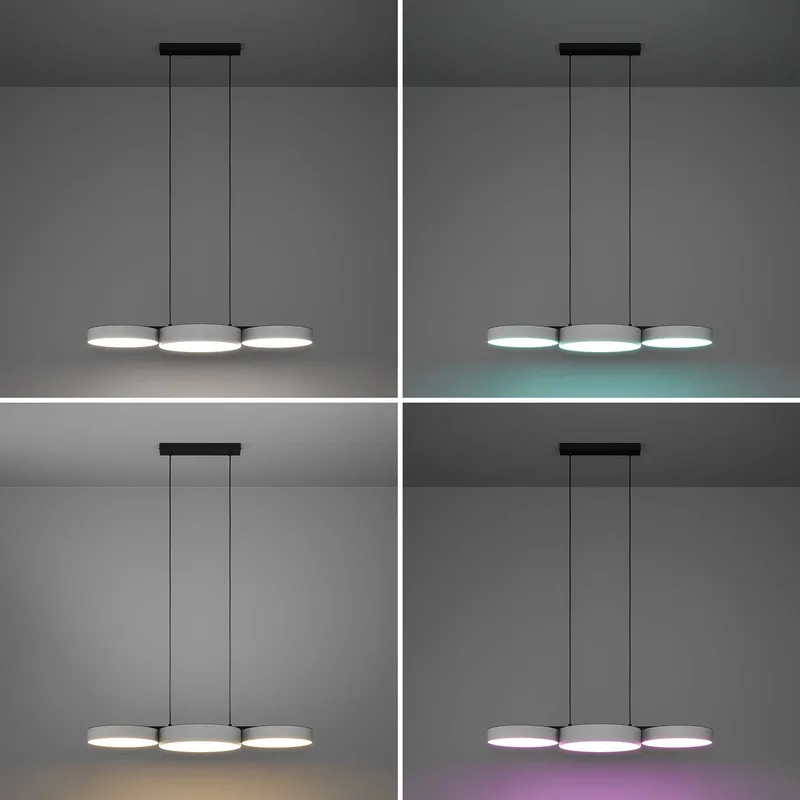 Smart LED hanglamp Barbano-Z, grijs by EGLO connect in Grey, White – product photo 5 of 5