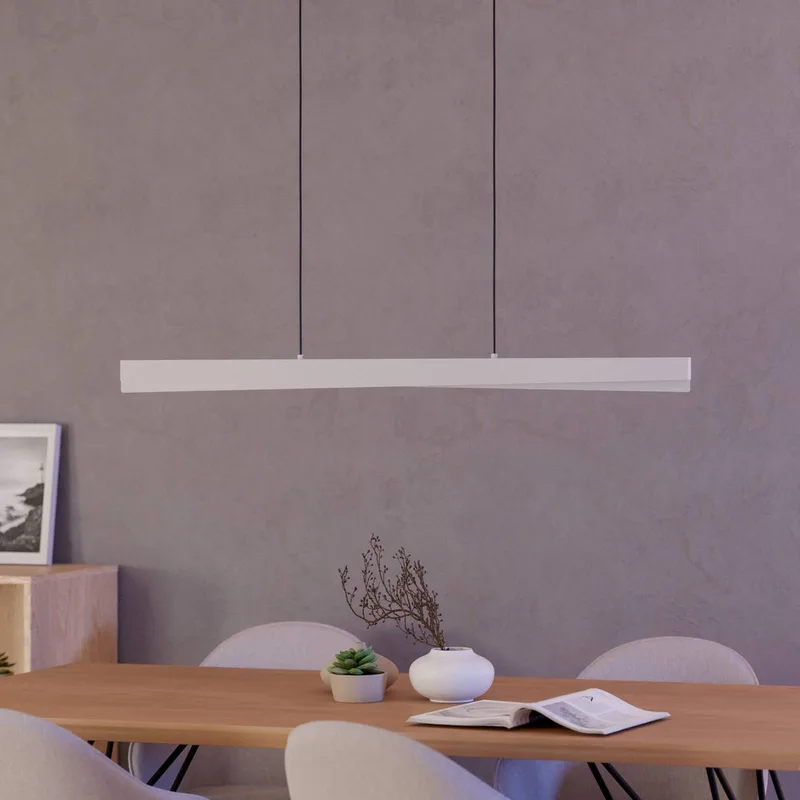 Smart LED hanglamp Bolognano-Z, grijs by EGLO connect in Grey, White – product photo 3 of 5