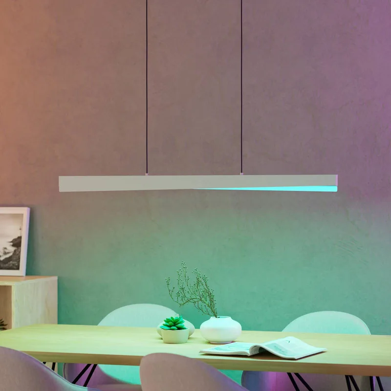 Smart LED hanglamp Bolognano-Z, grijs by EGLO connect in Grey, White – product photo 2 of 5