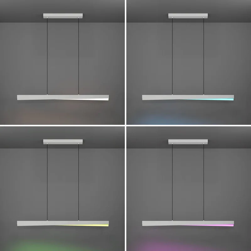 Smart LED hanglamp Bolognano-Z, grijs by EGLO connect in Grey, White – product photo 5 of 5