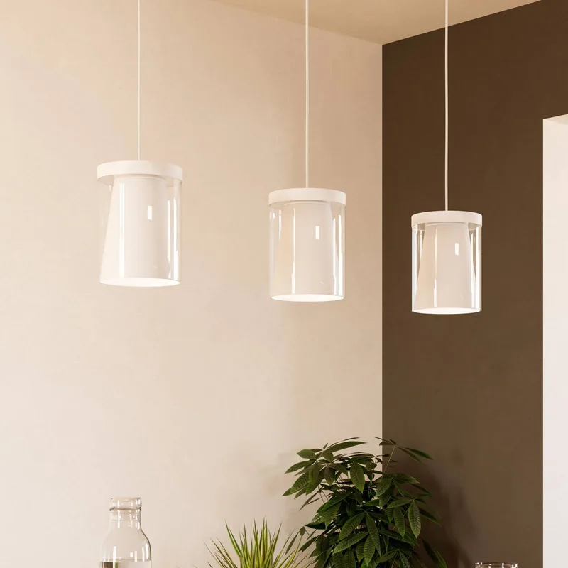 Smart LED hanglamp Chiusello-Z, wit, metaal fra EGLO connect i Helder, Hvid – produktbillede