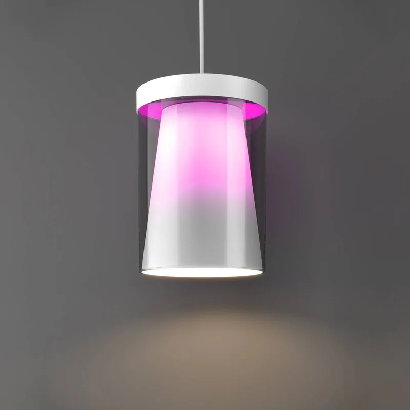 Smart LED hanglamp Chiusello-Z, wit, metaal by EGLO connect in Helder, White – product photo 4 of 5