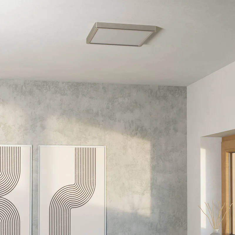 Smart LED opbouwlamp Fueva 6-Z, grijs, 29 cm von EGLO connect in Nikkel mat, Weiß – Produktfoto 3 von 5