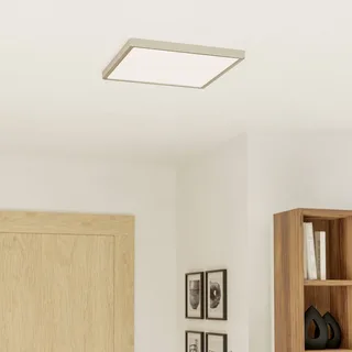Smart LED opbouwlamp Fueva 6-Z, grijs, 39 cm fra EGLO connect i Nikkel mat, Hvid – produktbillede 2 af 5