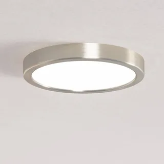 Smart LED opbouwlamp Fueva 6-Z, grijs, Ø 21 cm van EGLO connect in Nikkel mat, Wit – productfoto 1 van 5