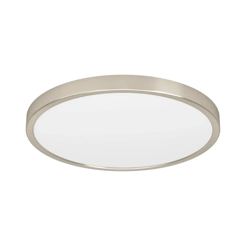Smart LED opbouwlamp Fueva 6-Z, grijs, Ø 38 cm by EGLO connect in Nikkel mat, White – product photo