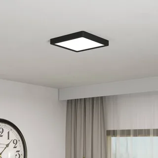Smart LED opbouwlamp Fueva 6-Z, zwart, 22 cm fra EGLO connect i Sort, Hvid – produktbillede 2 af 5