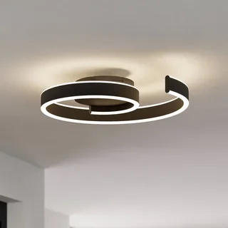 Smart LED plafondlamp Andabaia-Z, zwart by EGLO connect in Black, White – product photo 1 of 3
