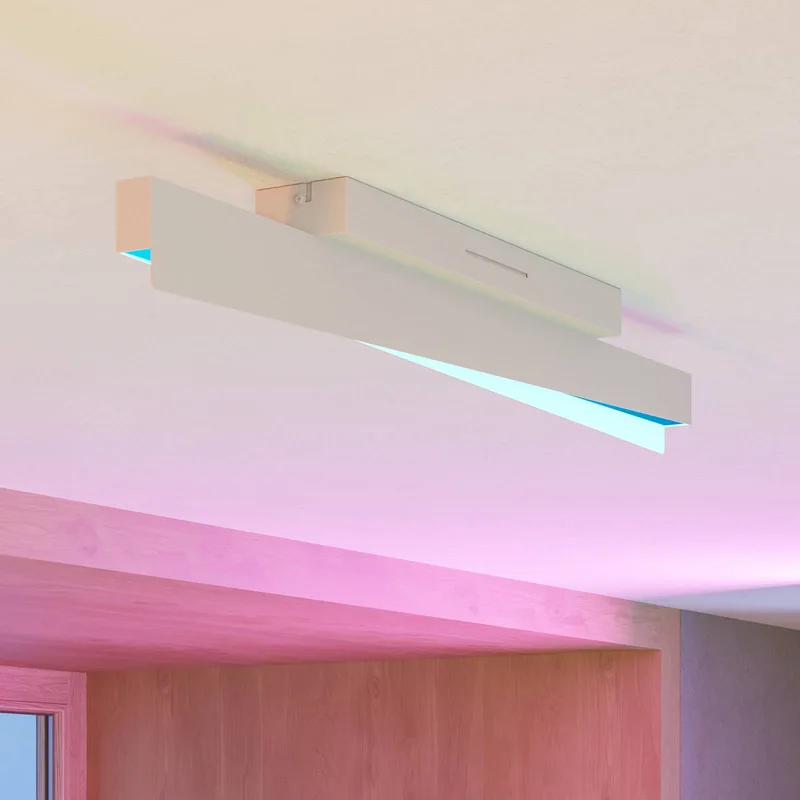 Smart LED plafondlamp Bolognano-Z, grijs by EGLO connect in Grey, White – product photo 3 of 5