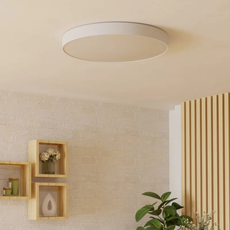 Smart LED plafondlamp Gallizzi-Z, Ø69cm de EGLO connect en Blanc – photo du produit 3 sur 5