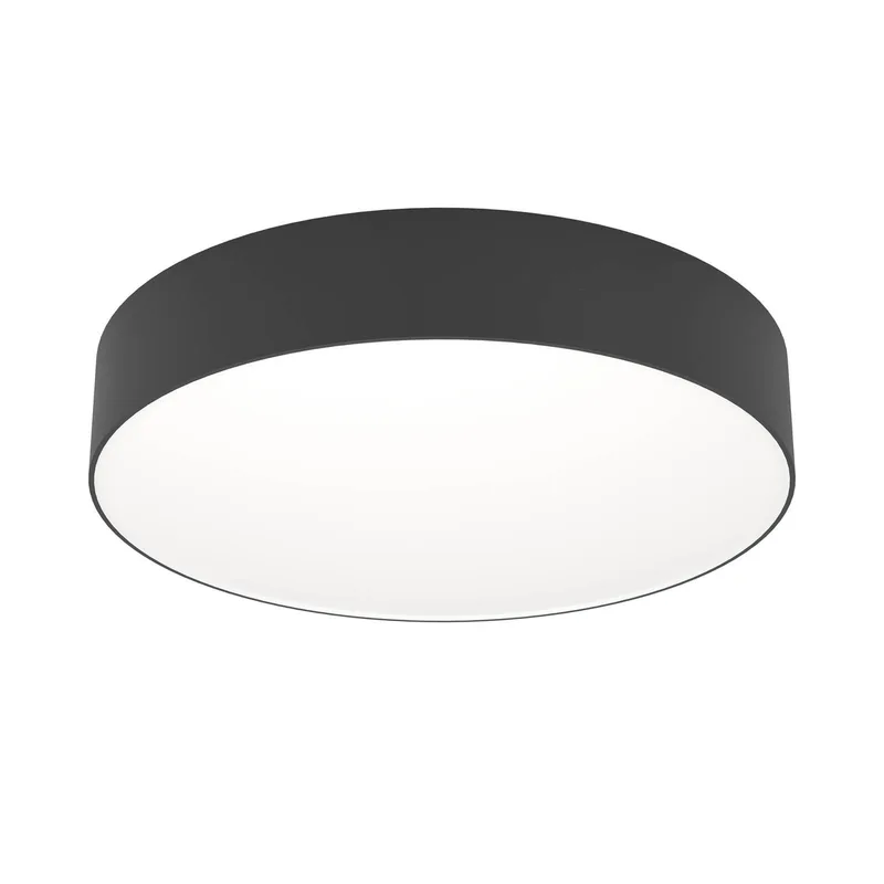 Smart LED plafondlamp Gallizzi-Z, zwart, Ø39cm von EGLO connect in Schwarz, Weiß – Produktfoto