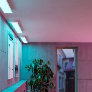 Smart LED plafondlamp Moradillo-Z, 14 cm van EGLO connect in Wit – productfoto 1 van 2