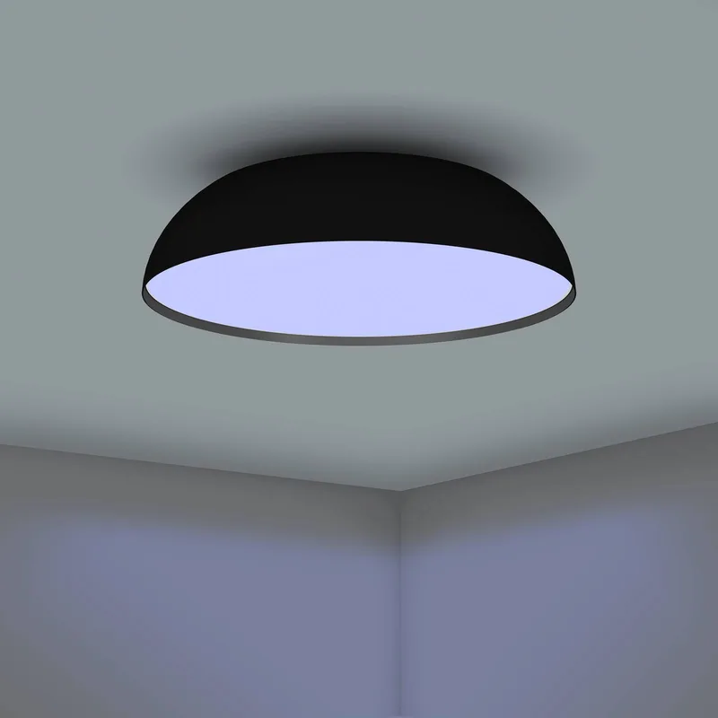 Smart LED plafondlamp Tollos-Z, Ø 55 cm by EGLO connect in Black, White – product photo 5 of 5