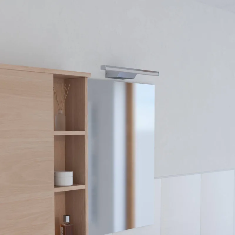 Smart LED-spiegellamp Regello-Z, grijs by EGLO connect in Chrome, White – product photo 3 of 5