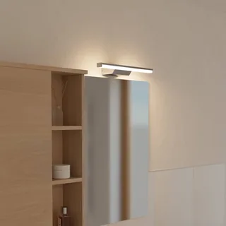 Smart LED-spiegellamp Regello-Z, grijs by EGLO connect in Chrome, White – product photo 2 of 5