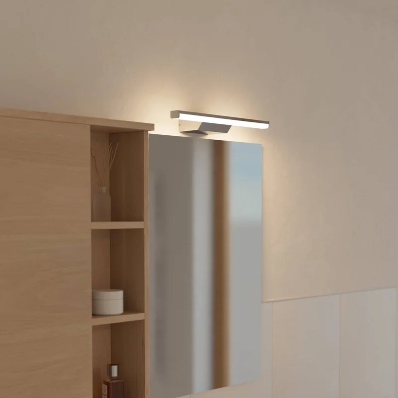 Smart LED-spiegellamp Regello-Z, grijs by EGLO connect in Chrome, White – product photo 2 of 5