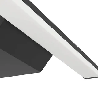 Smart LED-spiegellamp Regello-Z, zwart van EGLO connect in Zwart, Wit – productfoto 5 van 5