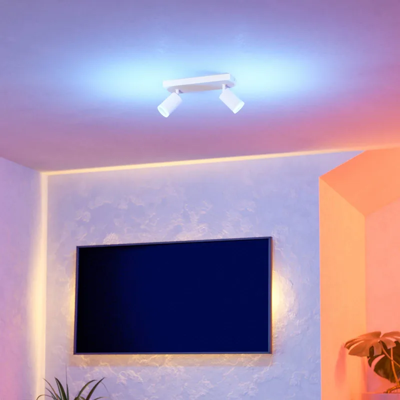 Smart LED-spot Melitello-Z, 2-lamps by EGLO connect in White – product photo 2 of 4