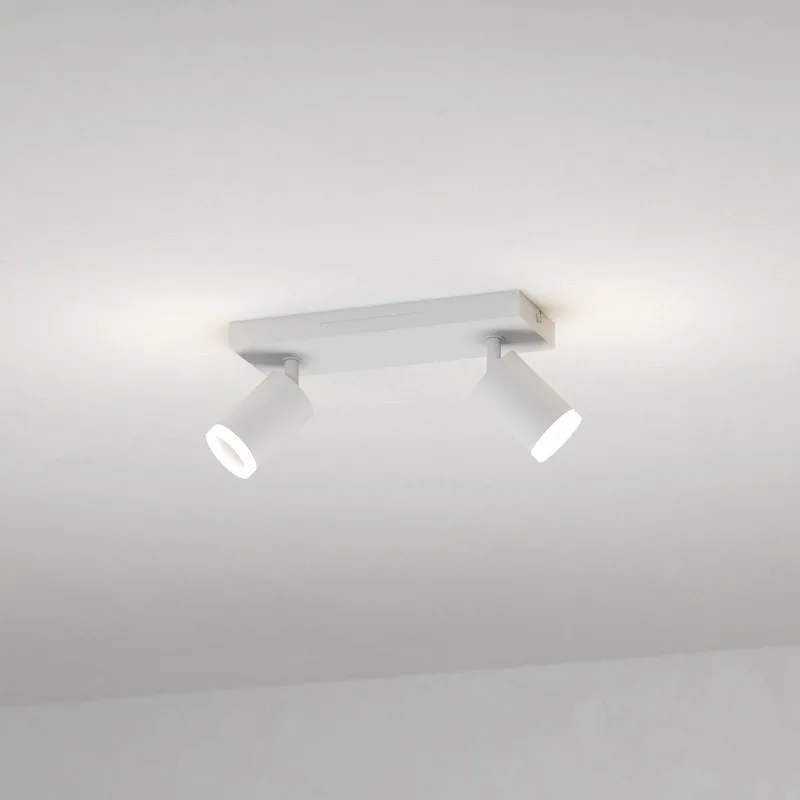 Smart LED-spot Melitello-Z, 2-lamps by EGLO connect in White – product photo 3 of 4