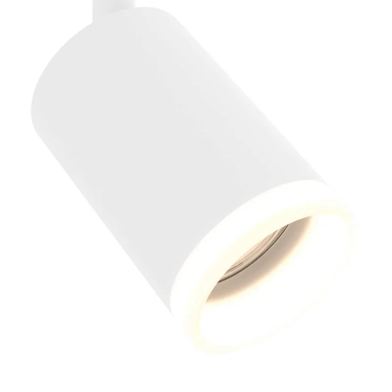 Smart LED-spot Melitello-Z, 4-lamps de EGLO connect en Blanc – photo du produit 5 sur 5