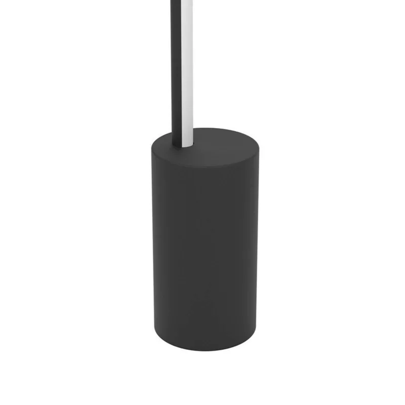 Smart LED vloerlamp FLATRON-Z, zwart, 128 cm de EGLO connect en Matzwart – photo du produit