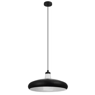 Tabanera-C LED hanglamp van EGLO connect in Zwart, Wit – productfoto 2 van 3