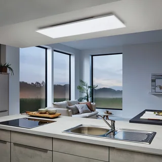 Turcona-Z LED plafondlamp 120x30cm by EGLO connect in White – product photo 3 of 3