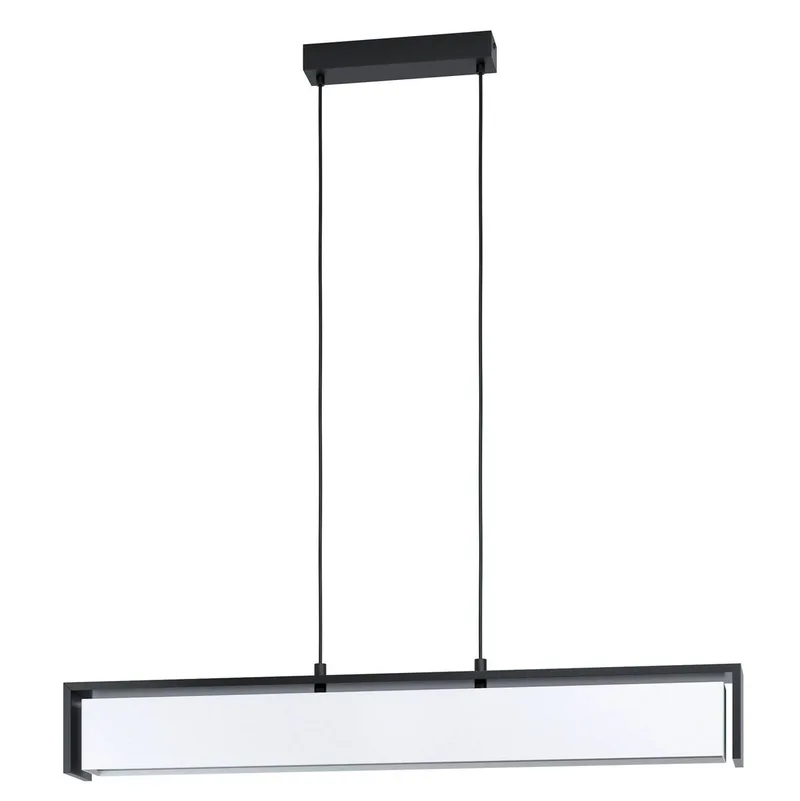 Valdelagrano-Z LED hanglamp by EGLO connect in Black, White – product photo