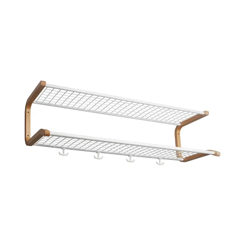 Anna Hutregal 100 cm Weiß Eiche by Essem Design – product photo