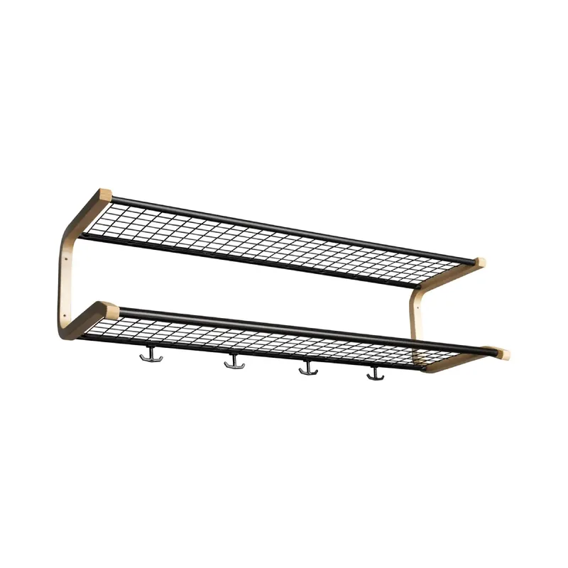 Anna Hutregal 120 cm Schwarz Eiche by Essem Design – product photo