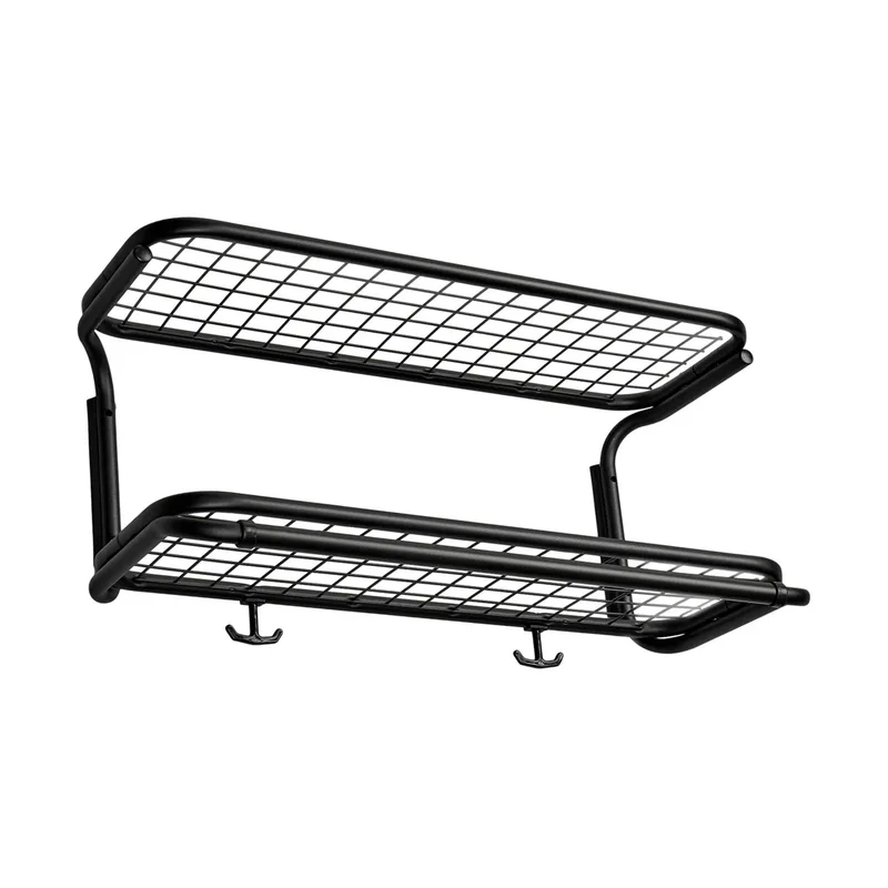 Classic 650 Hutregal Schwarz/schwarz, 2-Ebenen, 60cm by Essem Design – product photo