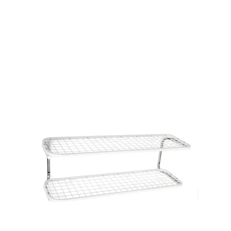 Classic 650 Schuhregal Weiß/Chrom, 2-Ebenen, 100cm by Essem Design – product photo