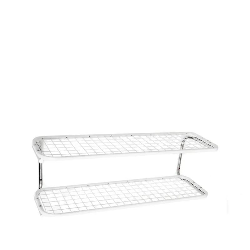 Classic 650 Schuhregal Weiß/Chrom, 2-Ebenen, 110cm by Essem Design – product photo