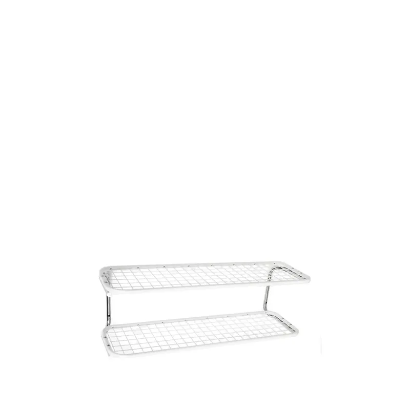 Classic 650 Schuhregal Weiß/Chrom, 2-Ebenen, 70cm by Essem Design – product photo