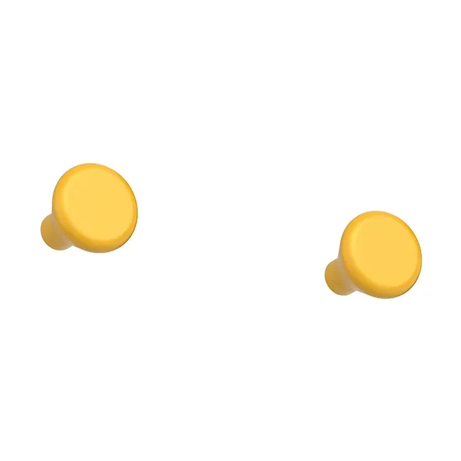 Classic Haken groß 2-teilig Sun yellow fra Essem Design – produktbillede