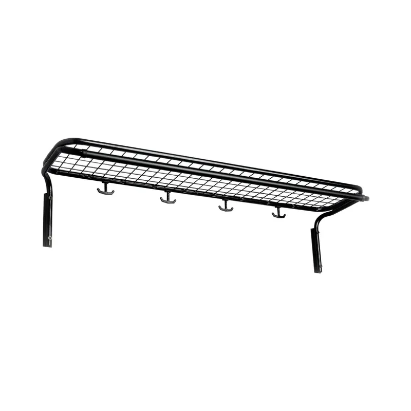 Classic Hutregal enkel 120 cm Schwarz Schwarz från Essem Design – produktbild